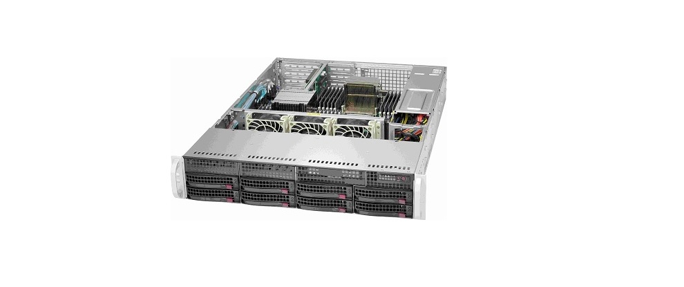 Chassis Supermicro CSE-825TQ-600LPB (Rack 2U / 600W Platinum)